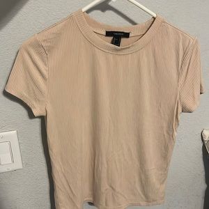 Tan shirt